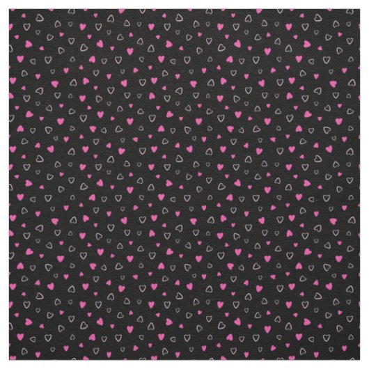 Luxus Moderne Elegante Liebe Herz Stoff (Muster)