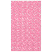 Luxus Moderne Elegante Liebe Rosa Herz Tischdecke (Vorderseite)