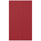 Luxus Moderne Elegante Liebe Rotes Herz Tischdecke (Vorderseite)