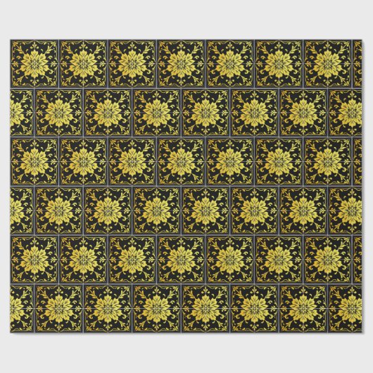 Luxus Moderne Elegante Sammlung Geschenkpapier (Flach)