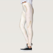 Luxus Moderne Federn Boho Kollektion Leggings (Links)