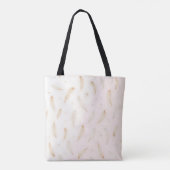 Luxus Moderne Federn Boho Kollektion Tasche (Rückseite)