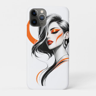 Luxus-Moderne-Frauenporträt-Kunst Case-Mate iPhone Hülle