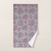 Luxus Moderne Vintage Rose Badhandtuch Set (Handtuch)