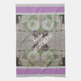 Luxus Moderne Vintage Rose Geschirrtuch