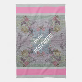 Luxus Moderne Vintage Rose Geschirrtuch