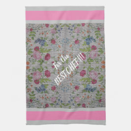 Luxus Moderne Vintage Rose Geschirrtuch