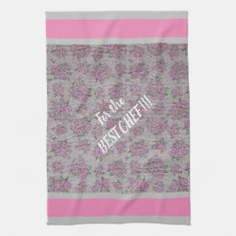 Luxus Moderne Vintage Rose Geschirrtuch