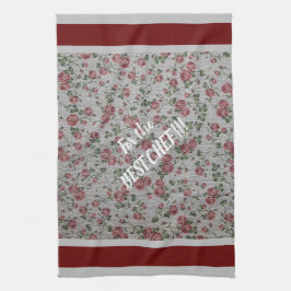 Luxus Moderne Vintage Rose Geschirrtuch