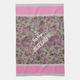 Luxus Moderne Vintage Rose Geschirrtuch