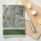 Luxus Moderne Vintage Rose Geschirrtuch (Viertel Falte)