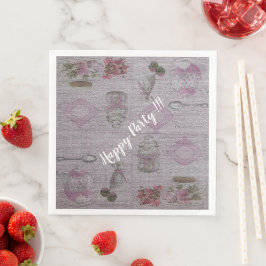 Luxus Moderne Vintage Rose Serviette