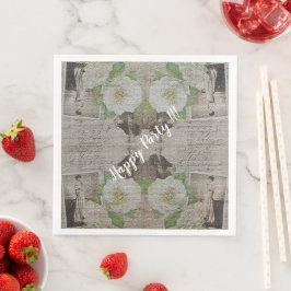 Luxus Moderne Vintage Rose Serviette