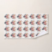 Luxus Moderne Wildblumen Schöne Kollektion Badhandtuch Set (Handtuch)