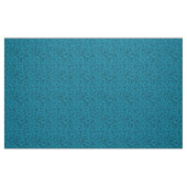 Luxus Moderner Blauer Blauer Blütenschmetterling Stoff (Fat Quarter (45,7 x 55,9 cm))