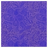 Luxus Moderner Blauer Blauer Blütenschmetterling Stoff (Nahaufnahme)