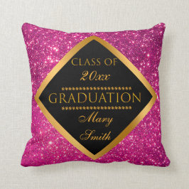 Luxus Moderner Pink-Glitzer Kissen