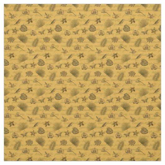 Luxus Moderner Tropischer Schmetterling Stoff (Muster)