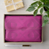 Luxus Modernes elegantes rosa Herz Seidenpapier (Geschenk)