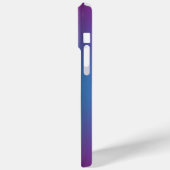 Luxus Modernes Minimal Abstraktes Violet Blau Case-Mate iPhone Hülle (Rückseite / Links)