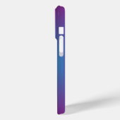 Luxus Modernes Minimal Abstraktes Violet Blau Case-Mate iPhone Hülle (Rückseite / Links)