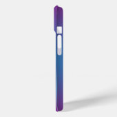 Luxus Modernes Minimal Abstraktes Violet Blau Case-Mate iPhone Hülle (Rückseite / Links)