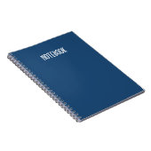 Luxus-Monogramm-Notizbuch Notizblock (Rechte Seite)