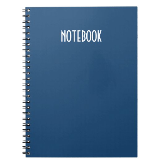 Luxus-Monogramm-Notizbuch Notizblock (Vorderseite)