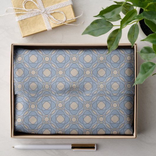 Luxus-Mosaikmuster-Tissue-Papier Seidenpapier (Geschenk)