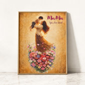 Luxus-Muttertags-Karte Karte