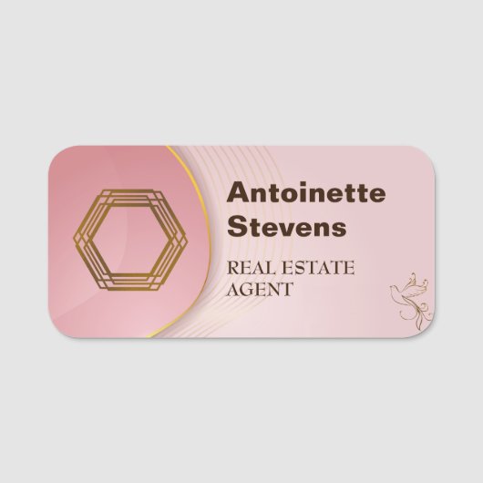 Luxus Namensschild (Vorderseite)