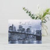 Luxus NYC Skyline Danke (Stehend Vorderseite)