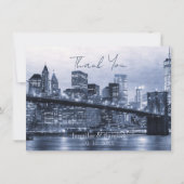 Luxus NYC Skyline Danke (Vorderseite)