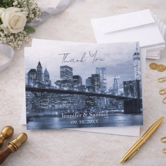 Luxus NYC Skyline Danke