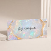 Luxus-Opal-Holografie-QR-Code-Geschenkgutschein