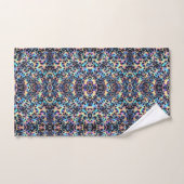 Luxus-Opal-Leoparden-Druckmuster Badhandtuch Set (Handtuch)