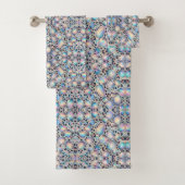 Luxus-Opal-Leoparden-Druckmuster Badhandtuch Set (Insitu)