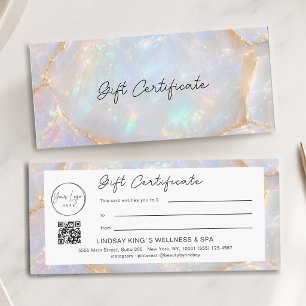 Luxus-Opal-QR-Code-Logo-Geschenkgutschein