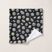 Luxus-Opal-und-Diamant-Handtuch-Set Badhandtuch Set (Waschlappen)
