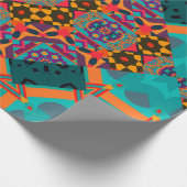 Luxus oramen arabesque nahtloses Muster Geschenkpapier (Ecke)