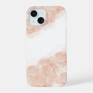 Luxus Orange Magic Rose Wasserfarben Abstrakt Kuns iPhone 15 Hülle