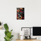 Luxus Oriental Rug Design Poster - Intricate Patt (Heimbüro)