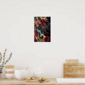 Luxus Oriental Rug Design Poster - Intricate Patt (Küche)