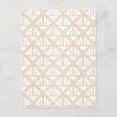 Luxus-Ornamente 20 Postkarte (Vorderseite)