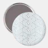 Luxus Ornamente 22 Magnet (Vorderseite/Rückseite)