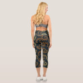 Luxus-Ornamente 39 Capri Leggings (Rückseite)