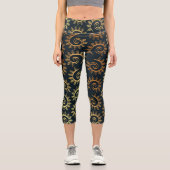 Luxus-Ornamente 39 Capri Leggings (Vorderseite)