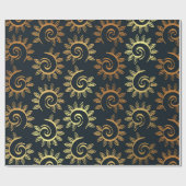 Luxus-Ornamente 39 Geschenkpapier (Flach)