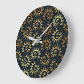 Luxus-Ornamente 39 Große Wanduhr (Winkel)