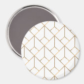 Luxus Ornamente 4 Magnet (Vorderseite/Rückseite)